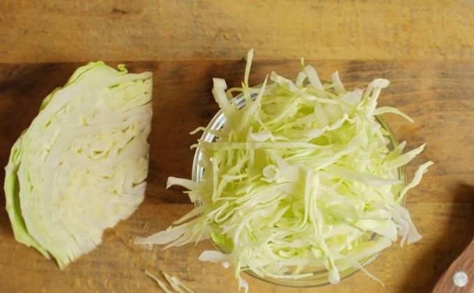 Салат из кабачков и цветной капусты