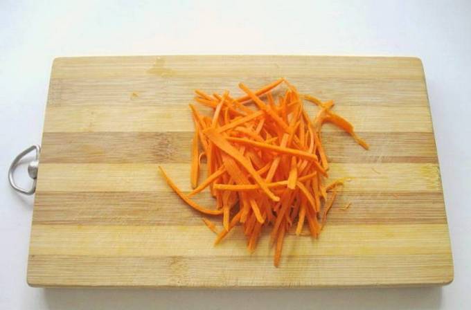Маринованные кабачки с морковью