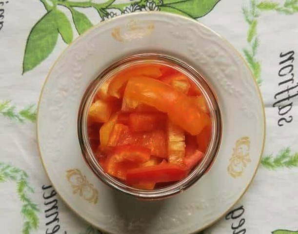Перец в томатной заливке на зиму
