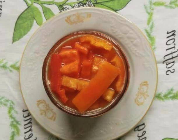 Перец в томатной заливке на зиму
