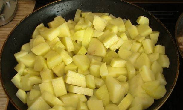 Подберезовики жареные с луком и картошкой