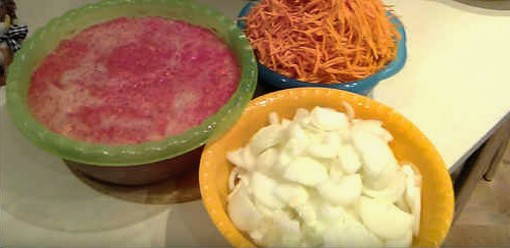 1. Салат со скумбрией и овощами на зиму