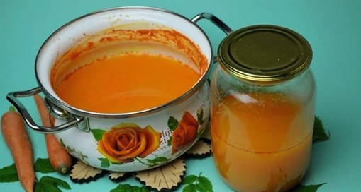 Морковный сок через соковыжималку на зиму