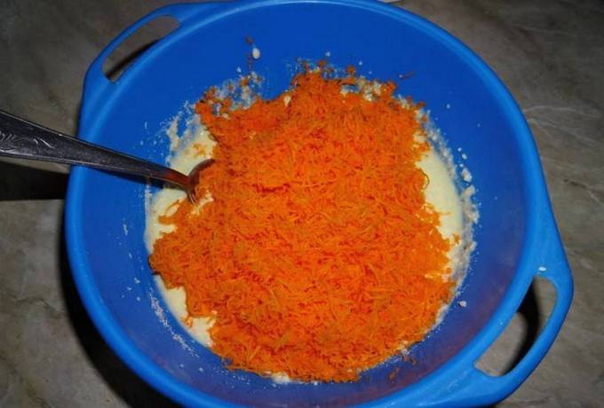 Творожная запеканка с морковью в духовке
