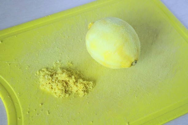 Лимонные кексы в силиконовых формочках