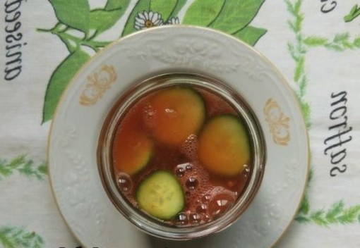 Огурцы в томатном соке без стерилизации