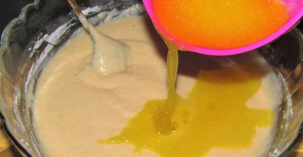 Воздушный манник на йогурте в духовке