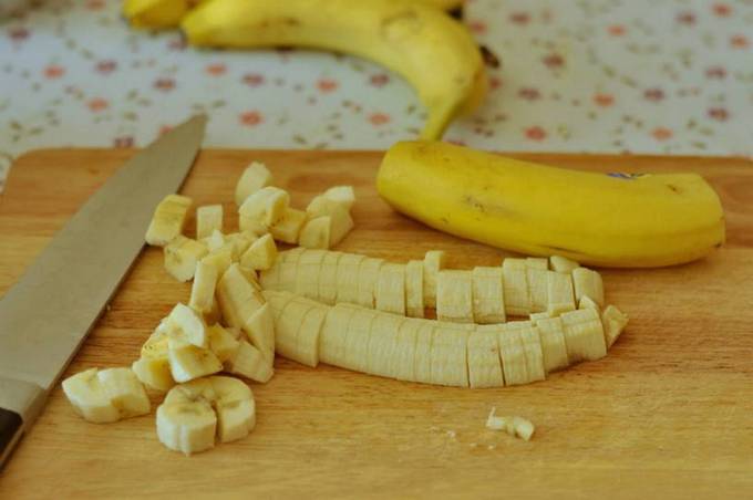 Манник с бананом в мультиварке
