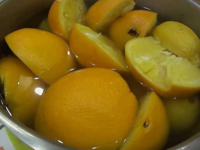 Тыквенно-апельсиновый сок с мякотью на зиму