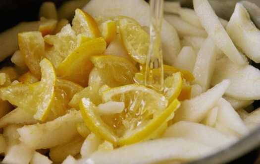 Грушевое варенье с лимоном на зиму