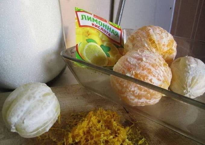 Тыквенный сок с апельсином и лимоном на зиму