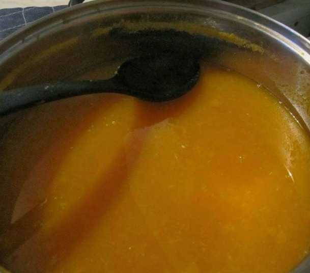 Тыквенный сок с апельсином и лимоном на зиму