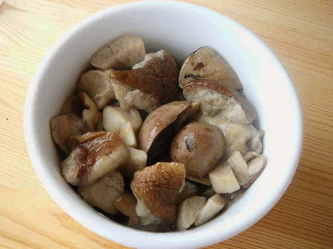 Жульен из грибов со сметаной и сыром