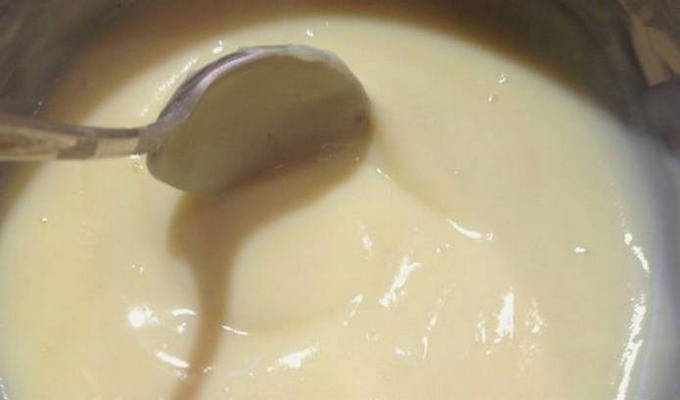Заварной крем для Наполеона на 0.5 литра молока