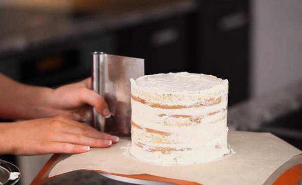 Творожный крем для выравнивания торта