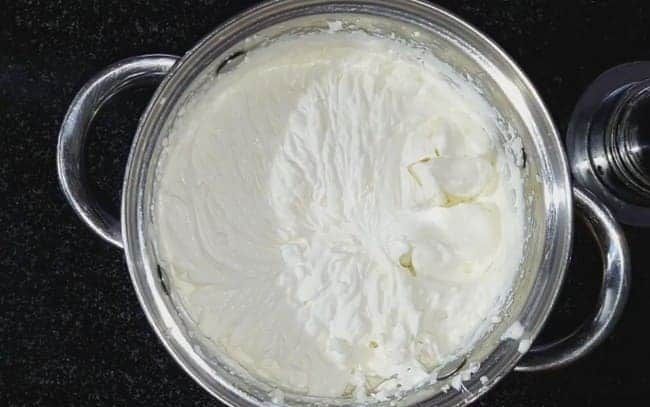 Творожно-сметанный крем для бисквитного торта