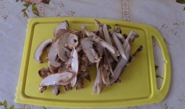 Курник с картошкой, курицей и грибами