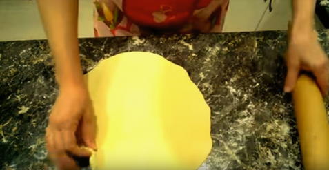 Тесто для пиццы без дрожжей на воде с яйцами и разрыхлителем