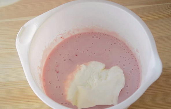 Сливочно-йогуртовый крем для бисквитного торта