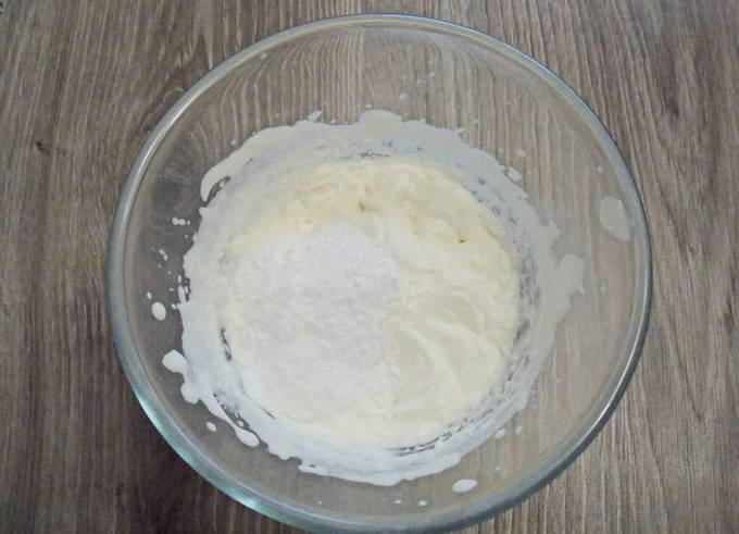 Крем для торта из творожного сыра и 33% сливок