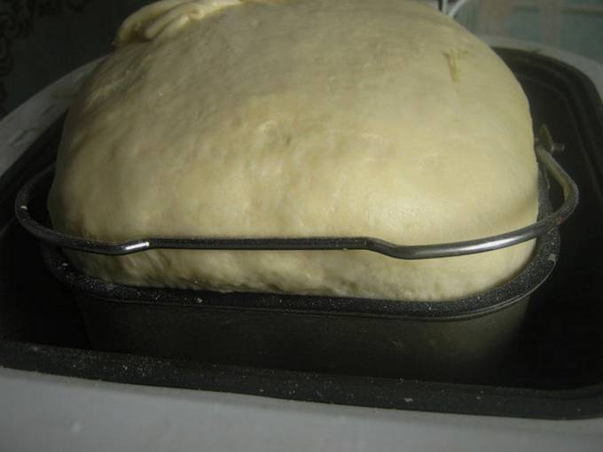 Тесто для пирожков на кефире в хлебопечке
