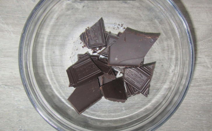 Крем Ганаш из темного шоколада