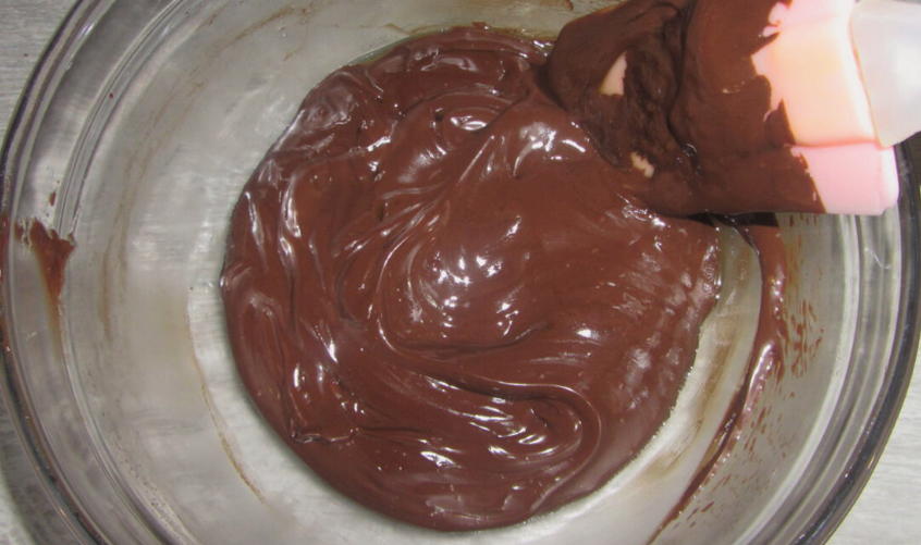 Крем Ганаш из темного шоколада