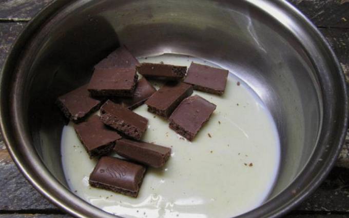 Шоколадный крем для торта со сгущенкой