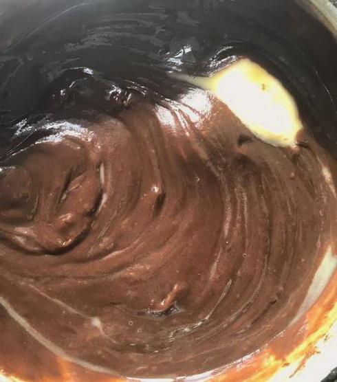 Шоколадный крем для бисквитного торта из какао