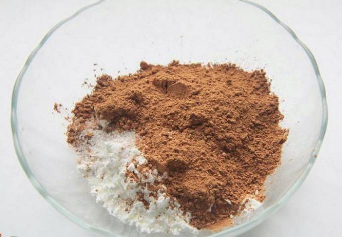 Шоколадный крем для торта из какао порошка