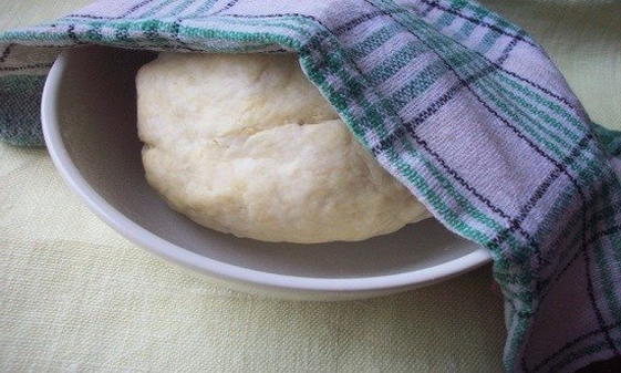 Нежное тесто на кыстыбый с картошкой