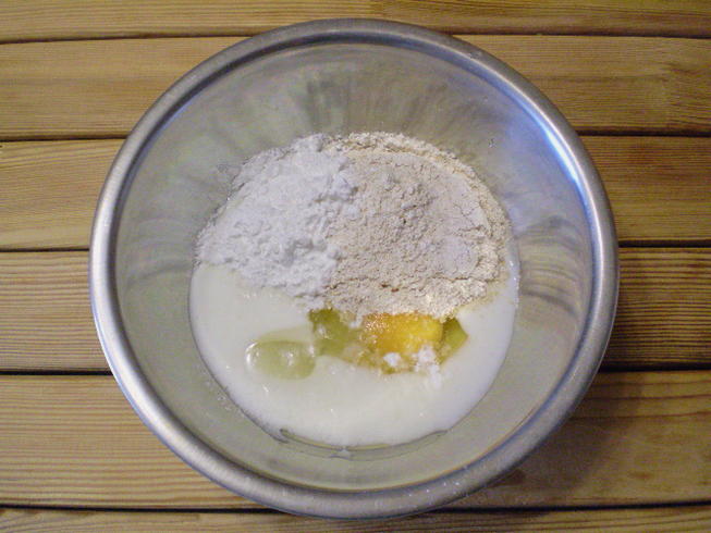 Тесто для пельменей на кефире с яйцом