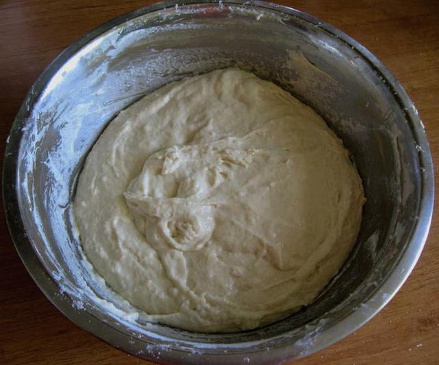 Тесто для пирожков с картошкой на сковороде