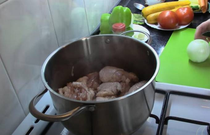 Как приготовить хашламу из курицы в домашних условиях