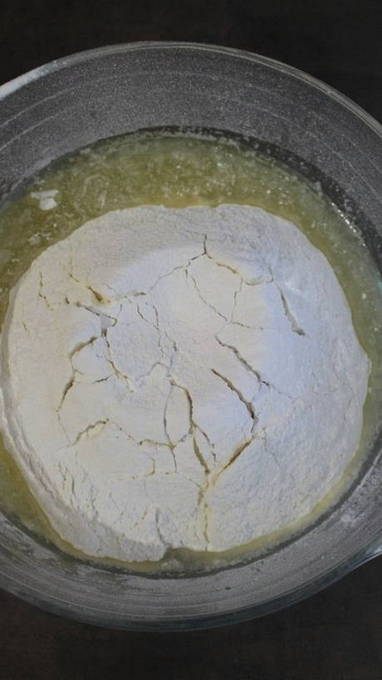 Песочное тесто для курника на кефире