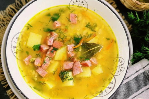 суп с оливками и копченой колбасой как называется рецепт классический | Дзен