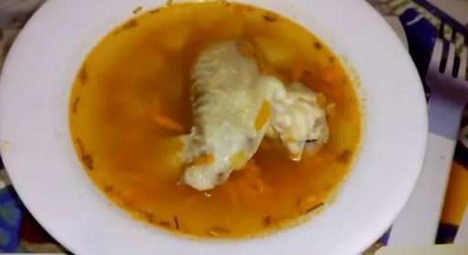 Гороховый суп с куриными крылышками - рецепт приготовления с пошаговыми фото