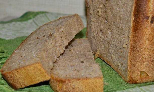 Бородинский хлеб на закваске в хлебопечке
