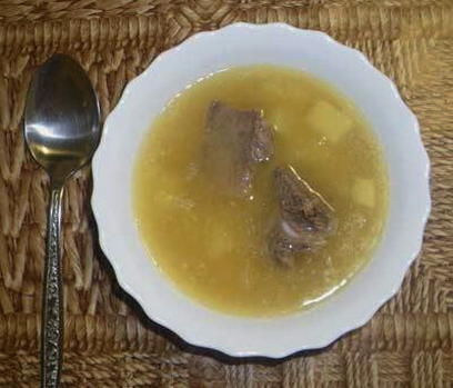 Классический гороховый суп в мультиварке