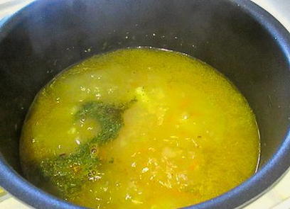 Гороховый суп-пюре в мультиварке