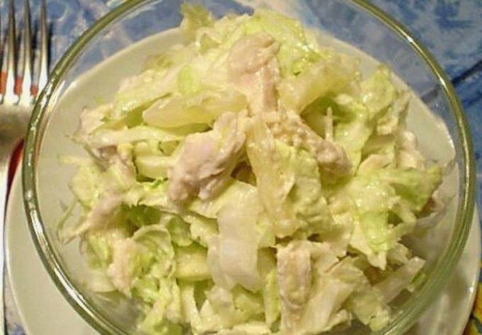 Салат с копченой курицей – кулинарный рецепт