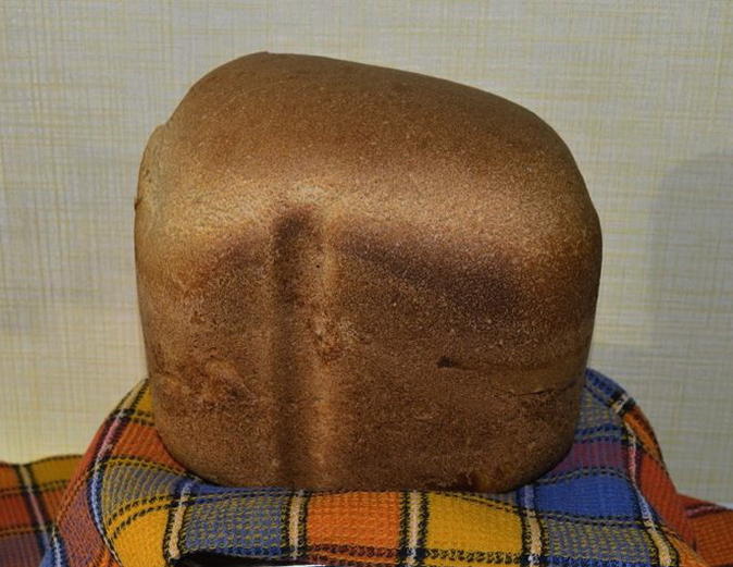 Хлеб на закваске в хлебопечке Панасоник