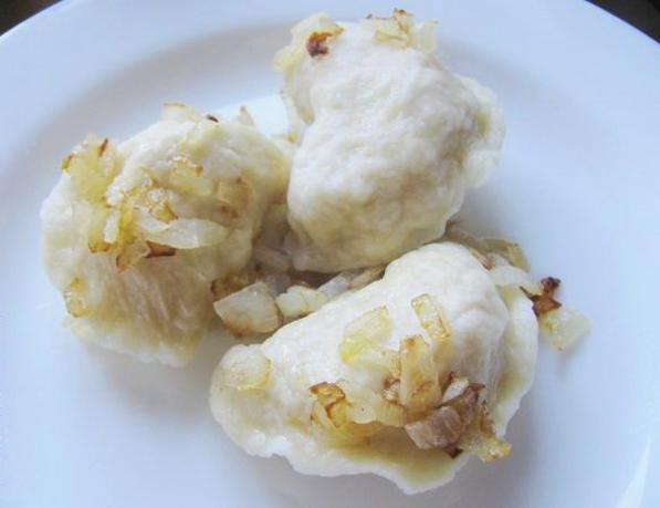Украинские вареники с картошкой