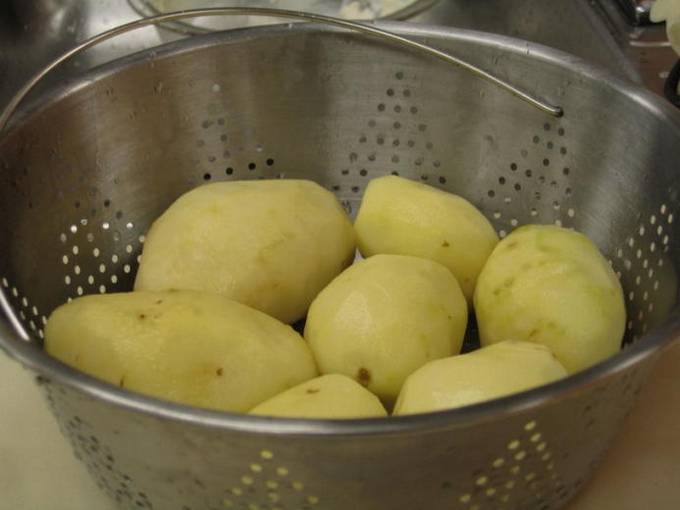 Вареники с картошкой жареные на сковороде