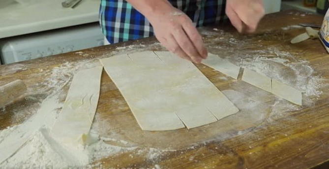 Как сделать тесто для бешбармака в домашних условиях рецепт с фото