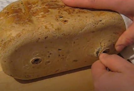 Хлеб на закваске в хлебопечке Мулинекс