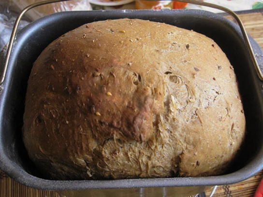 Хлеб в хлебопечке Панасоник 2502