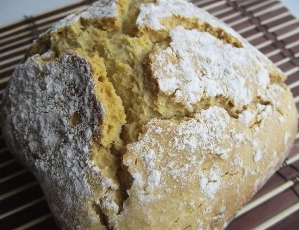 Бездрожжевой хлеб в хлебопечке Мулинекс