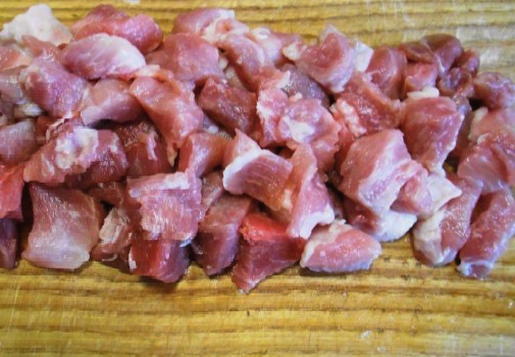Классический узбекский лагман из свинины
