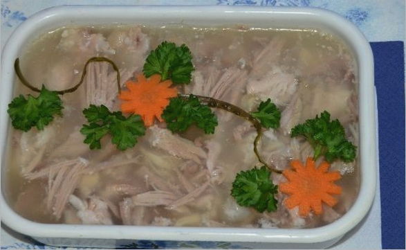 Холодец из свиных и куриных ножек – пошаговый рецепт приготовления с фото